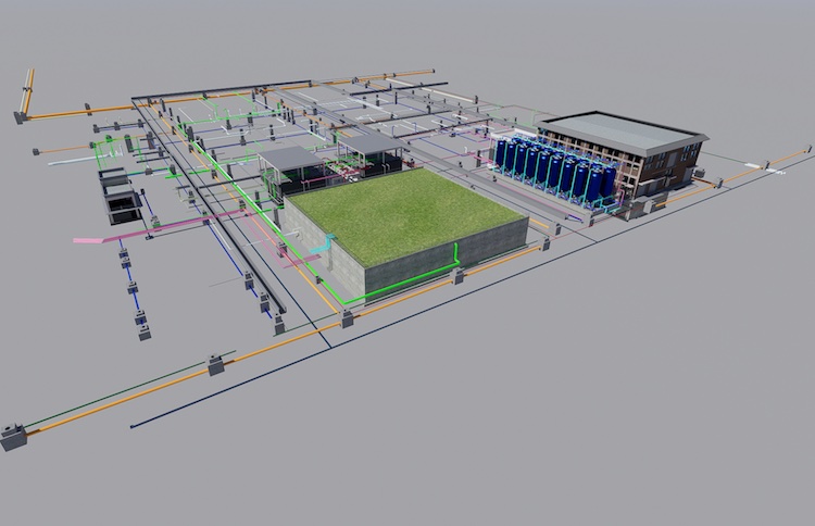 BIM技术应用-污水处理工艺模拟